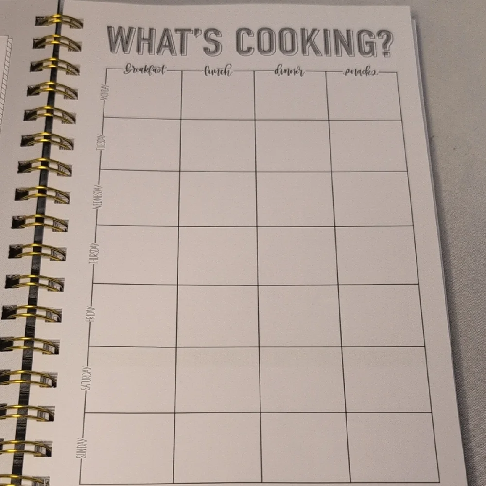 Home Organization Planner Bundle To-Do, Menu, Habit Tracker